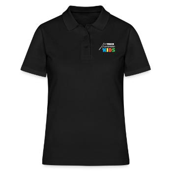 Enseignant Enseignant Enseignant école primaire Enseignant d’école - Polo Femme - noir - Devant - Ailine (174cm)