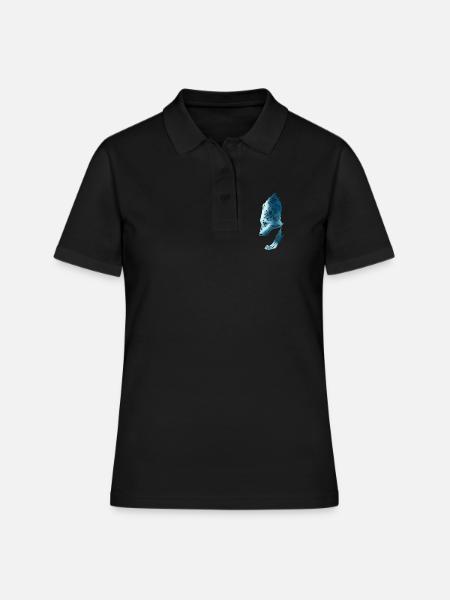 Loup - Polo Femme - noir