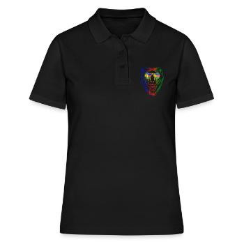 Neukaledonien - Frauen Polo Shirt - Schwarz - Vorne - Ailine (174cm)