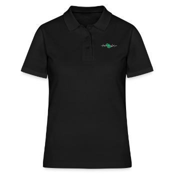 Saudi Arabia - Women's Polo Shirt - black - Front - Ailine (174cm)