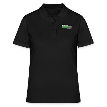 Installing Muscles Funny Gym - Frauen Polo Shirt - Schwarz - Vorne - Ailine (174cm)