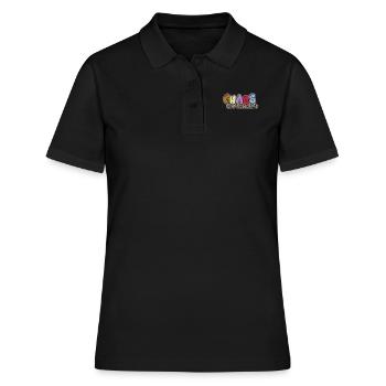Kindergarten Chaos coordinateur - Polo Femme - noir - Devant - Ailine (174cm)