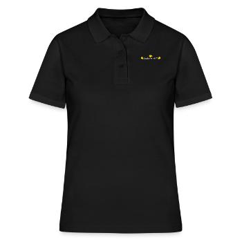 LINUX: Sudo rm - Frauen Polo Shirt - Schwarz - Vorne - Ailine (174cm)