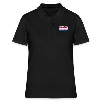 Pays-Bas Pays-Bas Pays-Bas - Polo Femme - noir - Devant - Ailine (174cm)