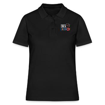 Casino casino - Polo Femme - noir - Devant - Ailine (174cm)
