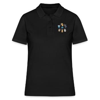 Jeu de rôle Cats Cat - Polo Femme - noir - Devant - Ailine (174cm)
