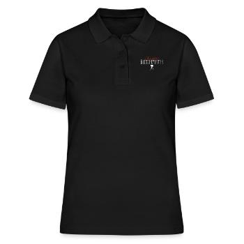 Contrôle radar officiel Vitesse - Polo Femme - noir - Devant - Ailine (174cm)