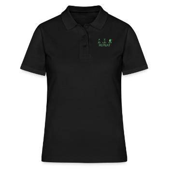 Terrain de chasse Chasseurs Chasse chasse chasse - Polo Femme - noir - Devant - Ailine (174cm)