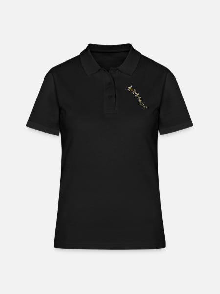 Beaucoup d’abeilles - Sauvez les abeilles - Polo Femme - noir