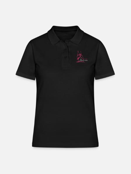 Danse cadeau musique danse ballet - Polo Femme - noir