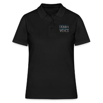 Voice HREr Gift Personal Manager - Women's Polo Shirt - black - Front - Ailine (174cm)