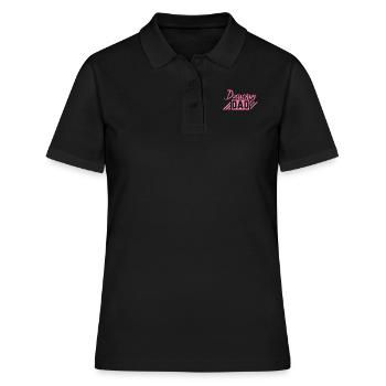 Dancing Daddy - Women's Polo Shirt - black - Front - Ailine (174cm)