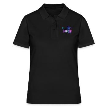 Soccer - Polo Femme - noir - Devant - Ailine (174cm)