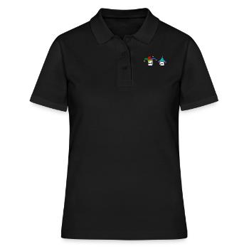Alt F4, Tastatur, Computer Nerd Humor Geschenk - Frauen Polo Shirt - Schwarz - Vorne - Ailine (174cm)