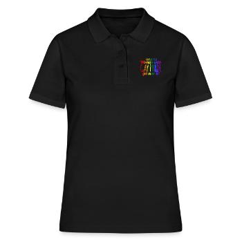 lgBT - Polo Femme - noir - Devant - Ailine (174cm)