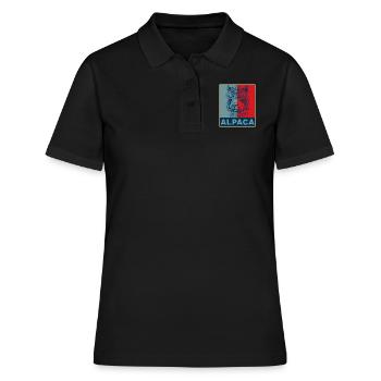 Alpaga alpaga - Polo Femme - noir - Devant - Ailine (174cm)