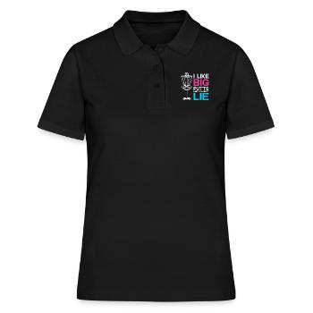 frisbee - Polo Femme - noir - Devant - Ailine (174cm)