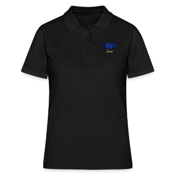Europe - Polo Femme - noir - Devant - Ailine (174cm)