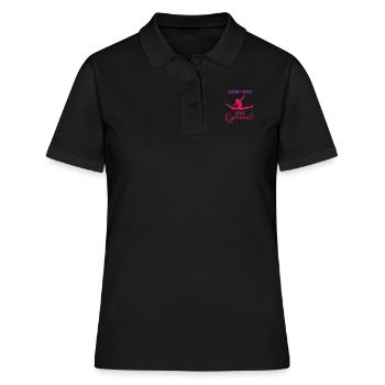 Gymnastique tailles - Polo Femme - noir - Devant - Ailine (174cm)
