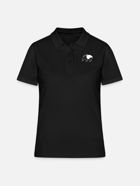 tapir - Polo Femme - noir