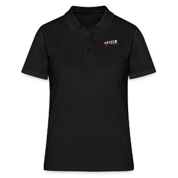 Tango Heartbeat - ÉVOLUTION DU TANGO - Polo Femme - noir - Devant - Ailine (174cm)