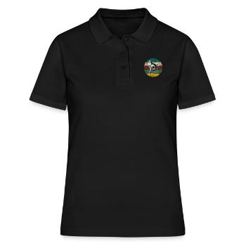 Judo - Frauen Polo Shirt - Schwarz - Vorne - Ailine (174cm)