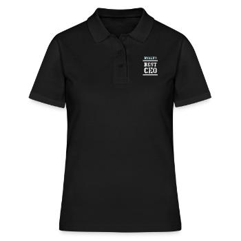 WORLD'S BEST CEO - Frauen Polo Shirt - Schwarz - Vorne - Ailine (174cm)