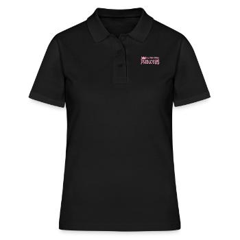 Glutenfrei - Gluten Free Princess - Frauen Polo Shirt - Schwarz - Vorne - Ailine (174cm)