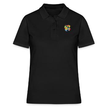 tigre - Polo Femme - noir - Devant - Ailine (174cm)