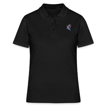 Kampfhandschuh Kunst - Frauen Polo Shirt - Schwarz - Vorne - Ailine (174cm)