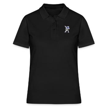 astronaute - Polo Femme - noir - Devant - Ailine (174cm)