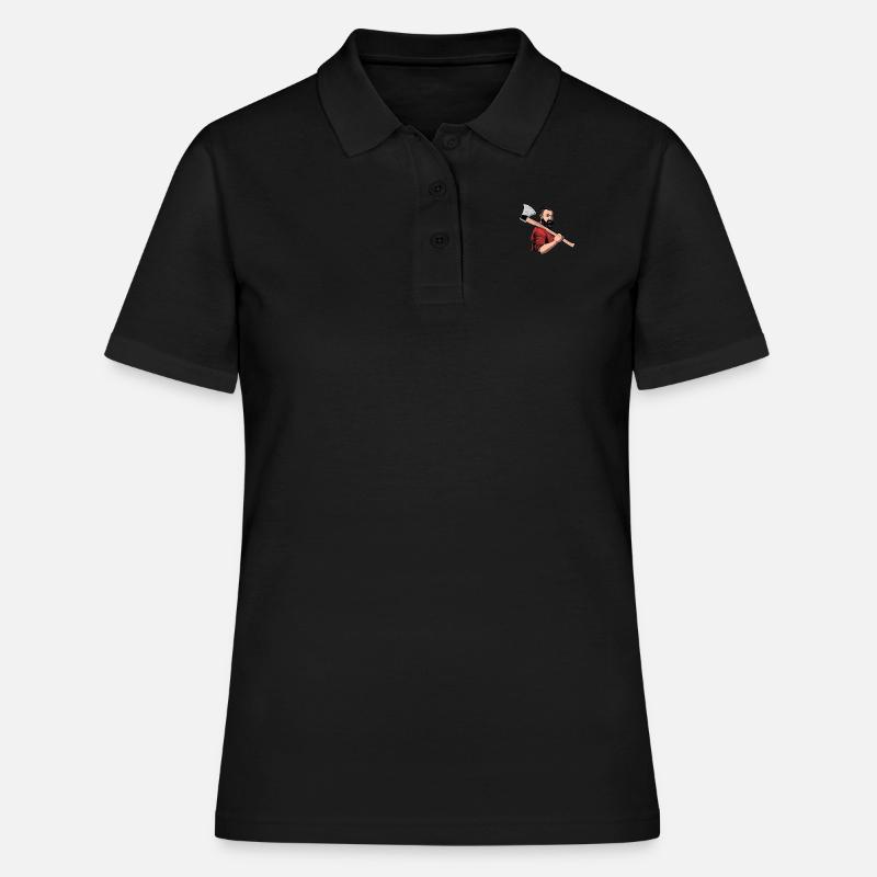 Carpenter Woodworker Carpenter Carpenter Carpenter - Women's Polo Shirt - black