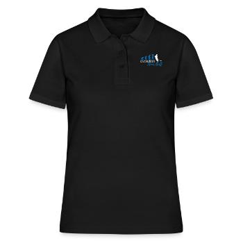 FloorBall Evolution - Polo Femme - noir - Devant - Ailine (174cm)