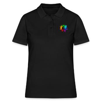 Stunt Scooter Stunt Geschenk Tretroller Skater - Frauen Polo Shirt - Schwarz - Vorne - Ailine (174cm)