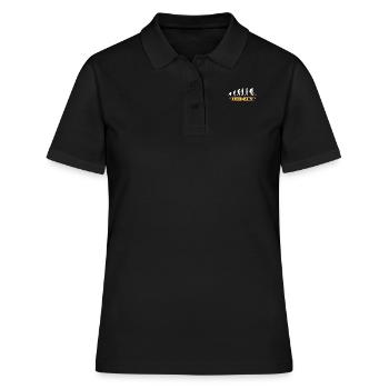 EVOLUTION HOCKEY - Frauen Polo Shirt - Schwarz - Vorne - Ailine (174cm)