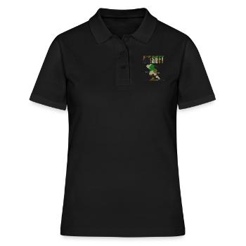 Airsoft / Softair / Softgun / AEG Airsoft Milsim - Polo Femme - noir - Devant - Ailine (174cm)