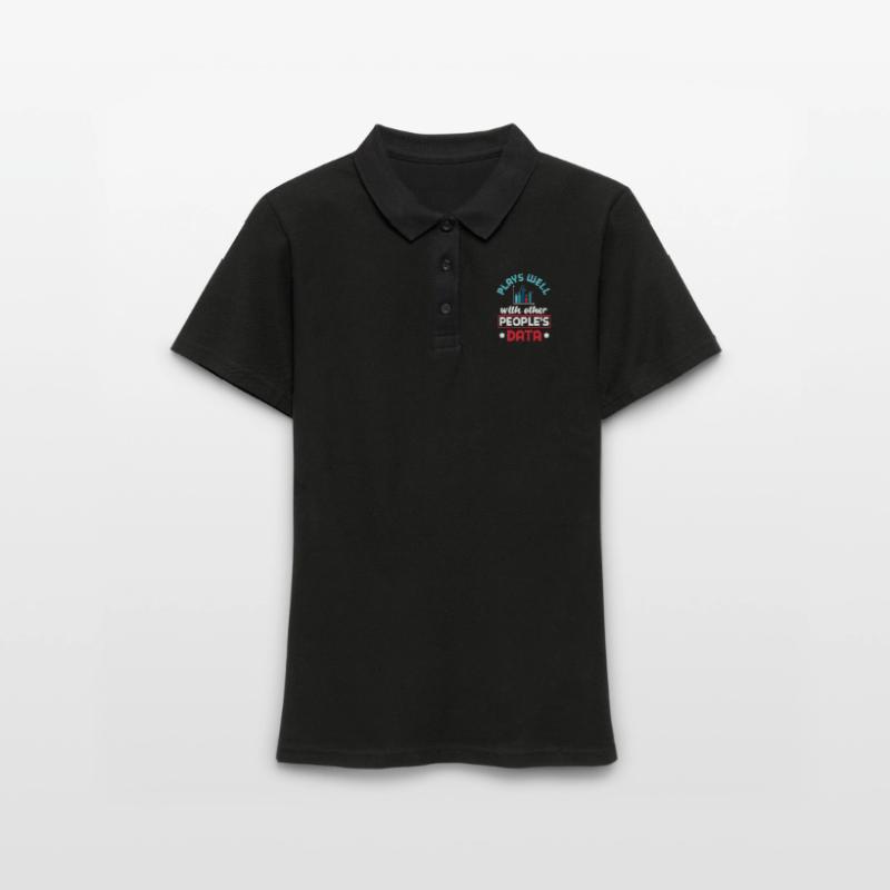 Data Engineering Data Analytics for a Data Women's Polo Shirt