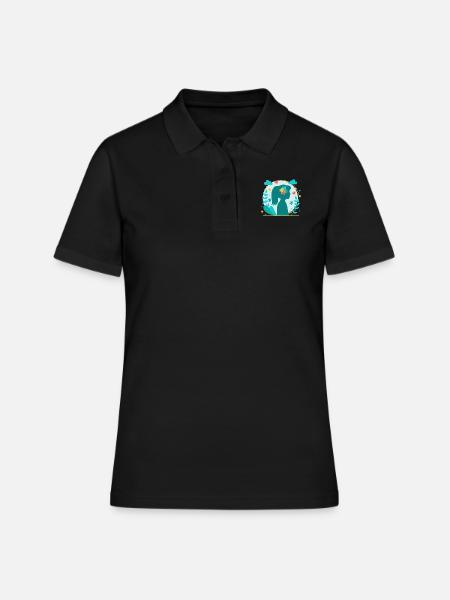 Autisme Autiste Asberger Autisme Awareness Puzzle - Polo Femme - noir