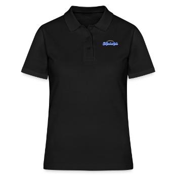 Mashallah Kosovo Style drapeau kosovar - Polo Femme - noir - Devant - Ailine (174cm)