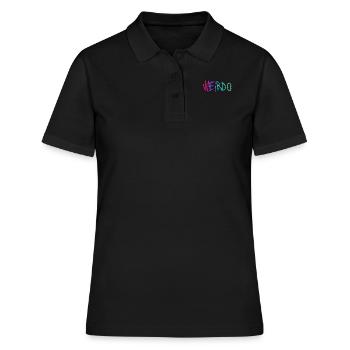 Weirdo Rockmusik Punk Rock Gothic Emo Kawaii Weird - Frauen Polo Shirt - Schwarz - Vorne - Ailine (174cm)