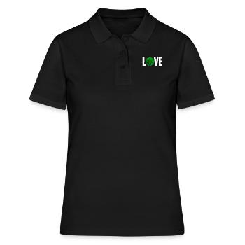 Golfeur Golf golf golf golf - Polo Femme - noir - Devant - Ailine (174cm)