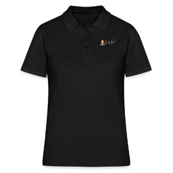 Roumanie - Polo Femme - noir - Devant - Ailine (174cm)