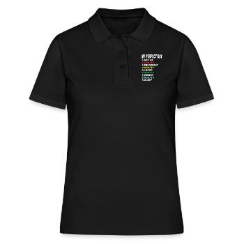 Mon agilité de jour parfaite - Polo Femme - noir - Devant - Ailine (174cm)