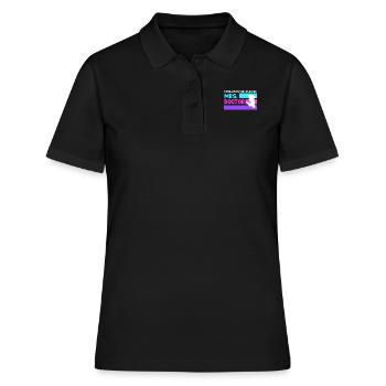 Doctor 2022 Doctorate - Women's Polo Shirt - black - Front - Ailine (174cm)