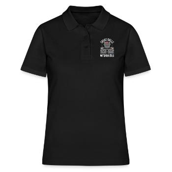 Sushi rolls not gender roles - Women's Polo Shirt - black - Front - Ailine (174cm)