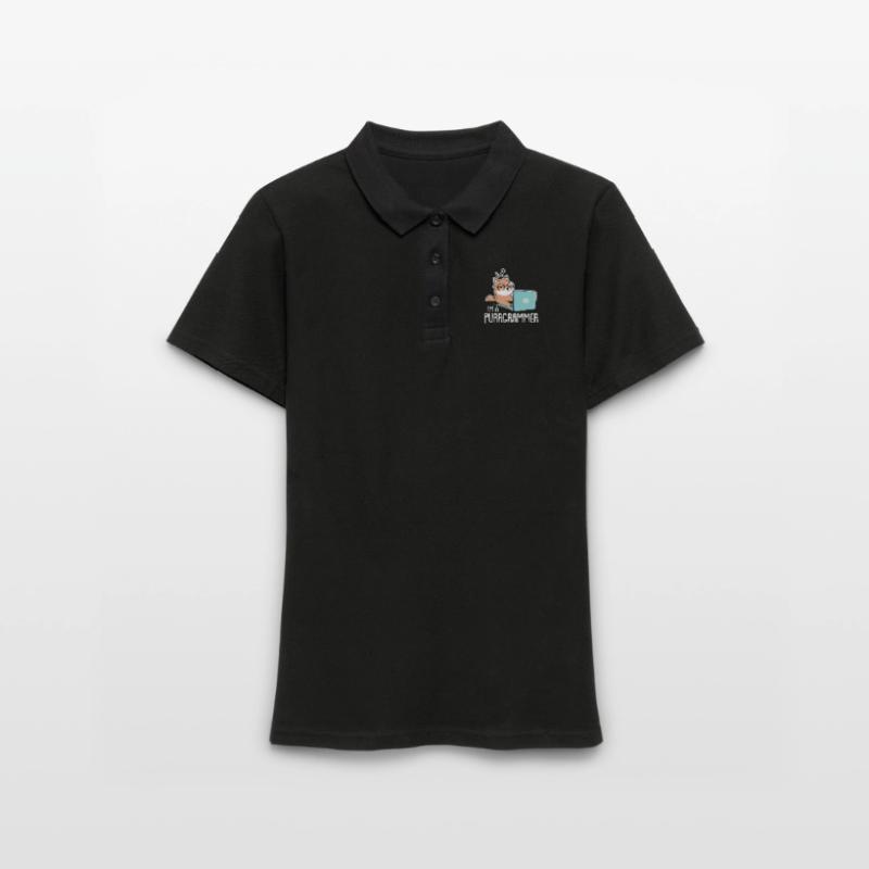 Programmierer Coder Software Entwickler Frauen Polo Shirt