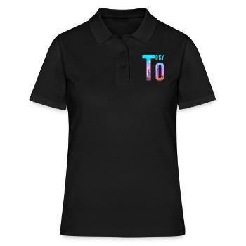 Tokyo - Polo Femme - noir - Devant - Ailine (174cm)