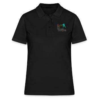 Définition Hockey Filles - Polo Femme - noir - Devant - Ailine (174cm)