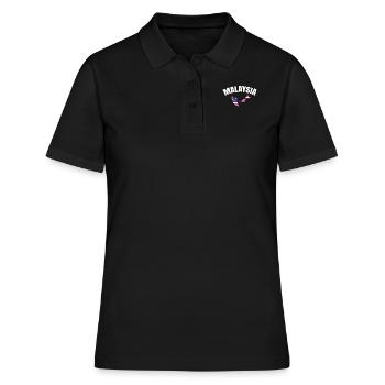 Malaisie - Polo Femme - noir - Devant - Ailine (174cm)
