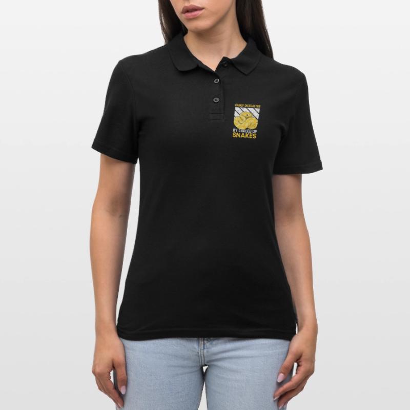 Banana Ball Python Saying Women's Polo Shirt